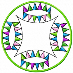 Patterns And Boards Embroidery Design 12